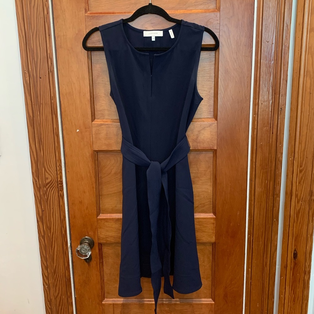 MOVING SALE! Navy Lark & Ro A-Line Work Dress